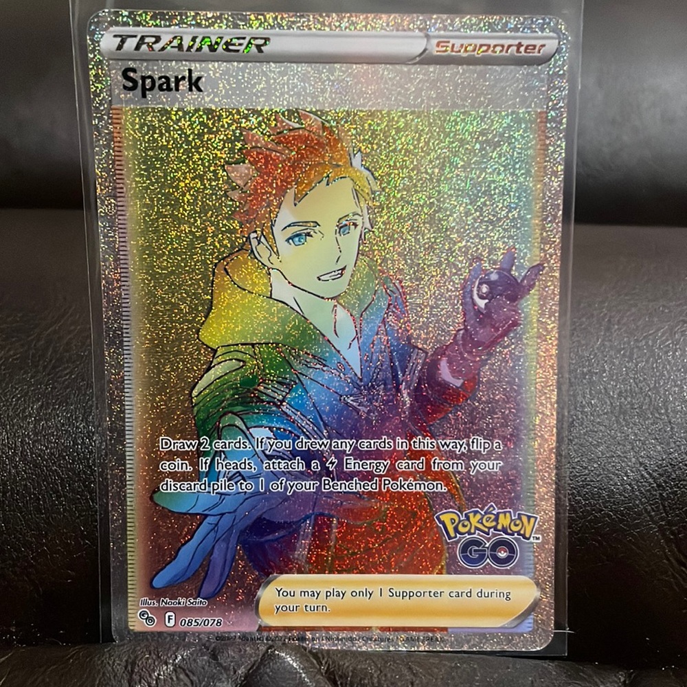 MC Mint condition Rainbow 🌈 spark Supporter 2022 Pokémon card